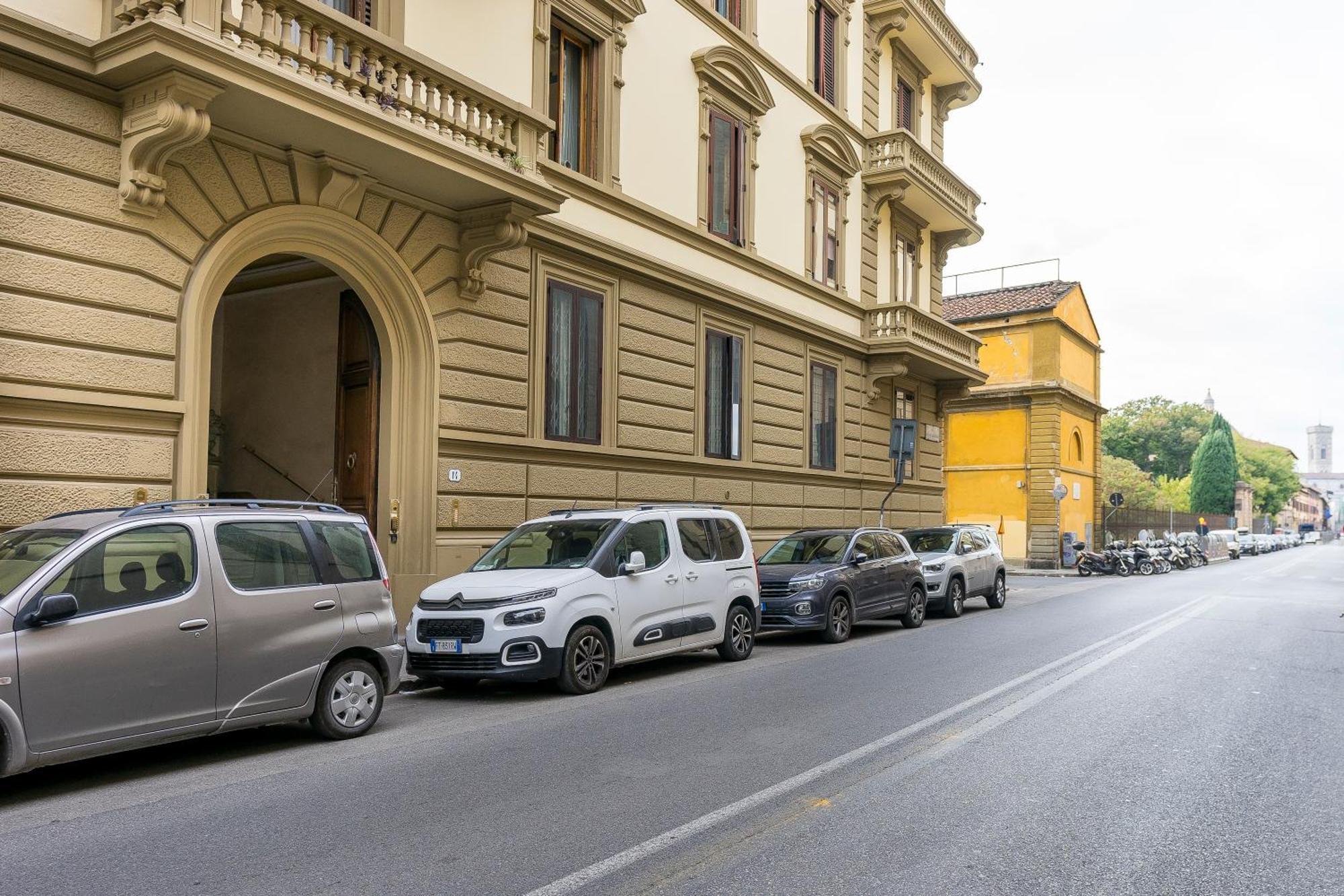San Marco White Appartamento Luxury Con Garage Su Richiesta Florencia Exterior foto
